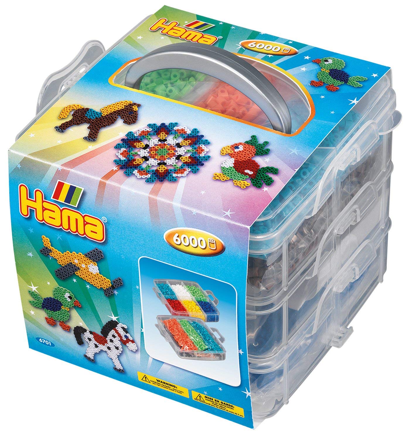 Hama 6701 - Kleine Aufbewahrungsbox, gefüllt