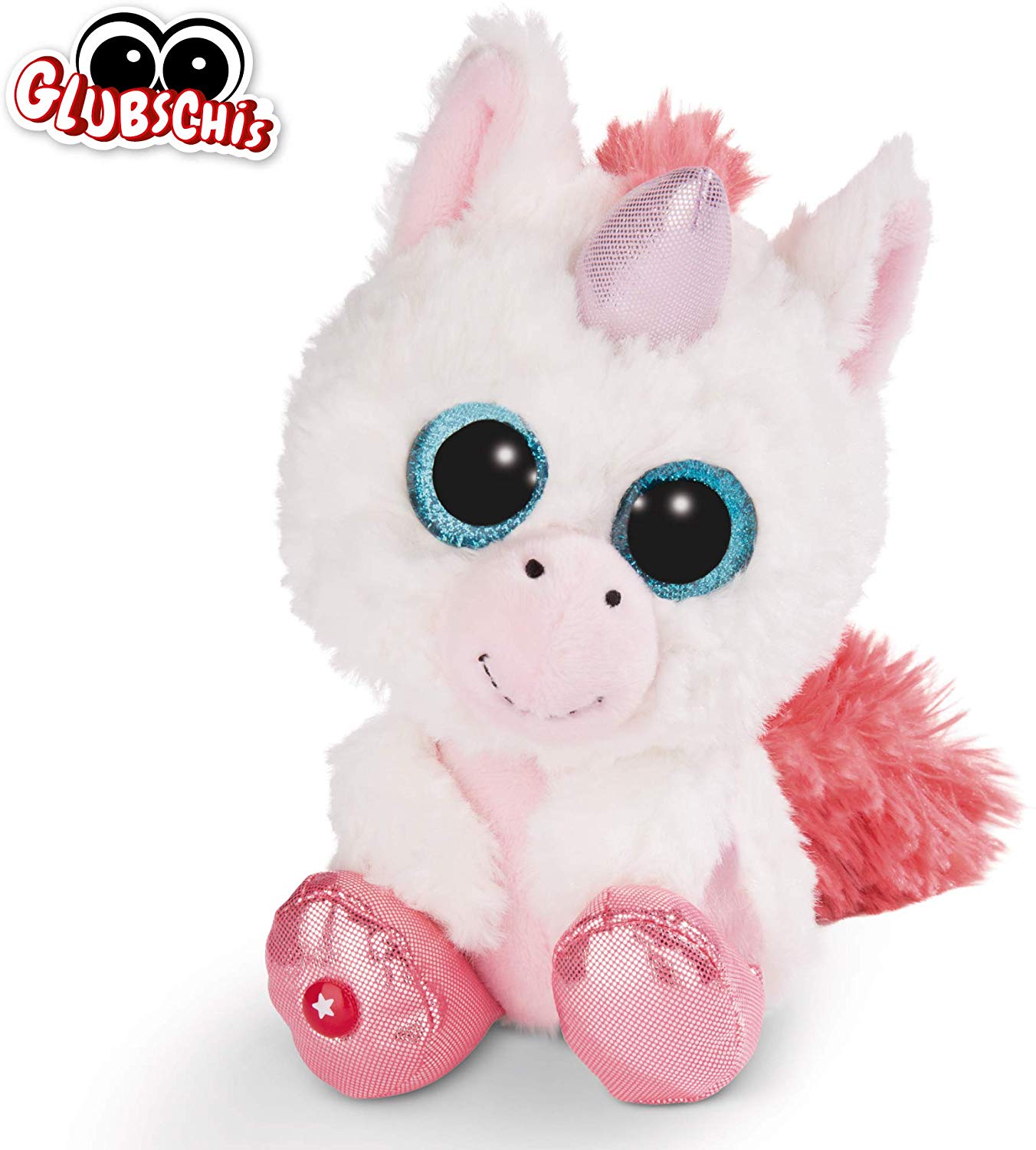 Nici - Glubschis - Einhorn Milky-Fee 15cm Plüschtier