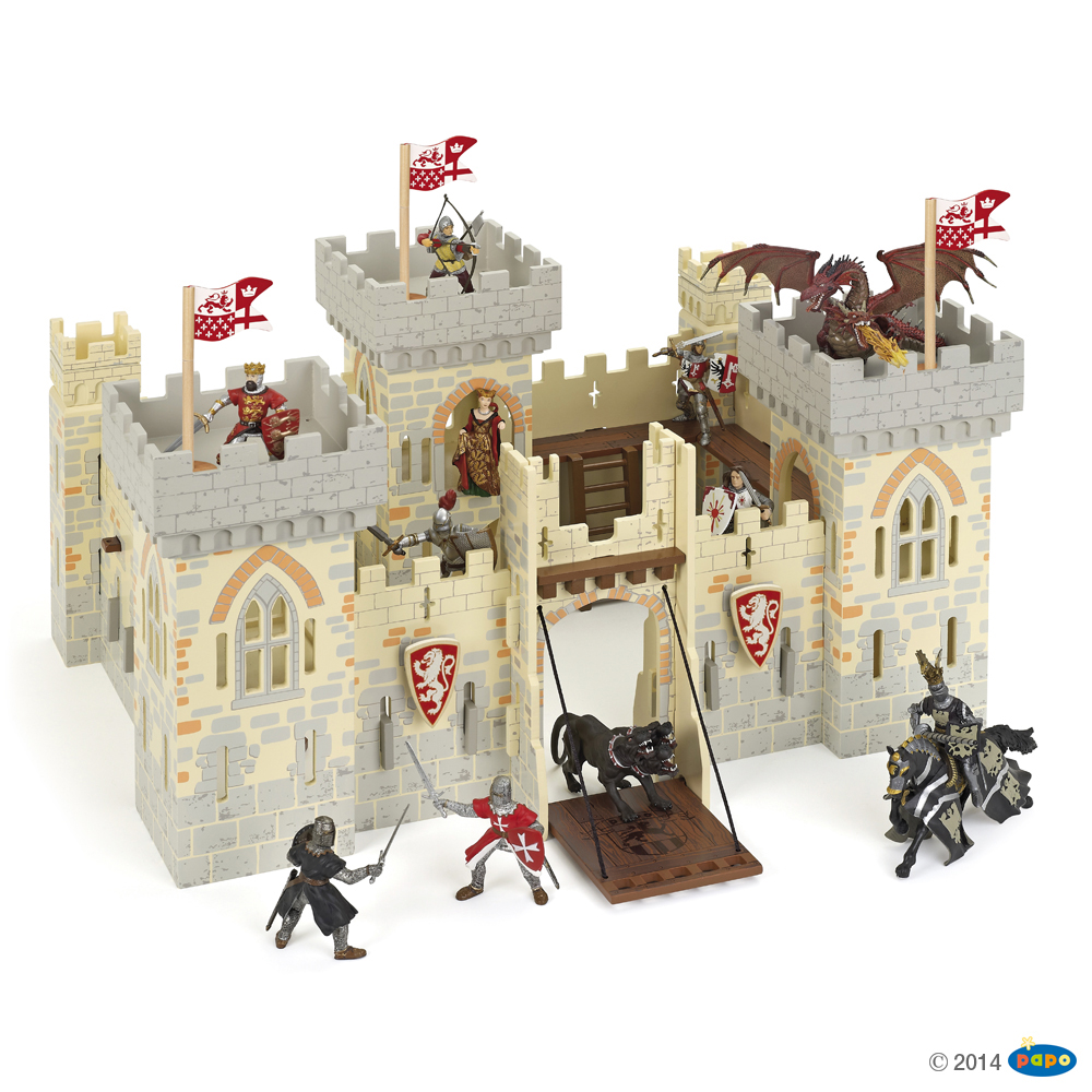 Papo 60002 - Spielfigur - Burg des Waffenmeisters