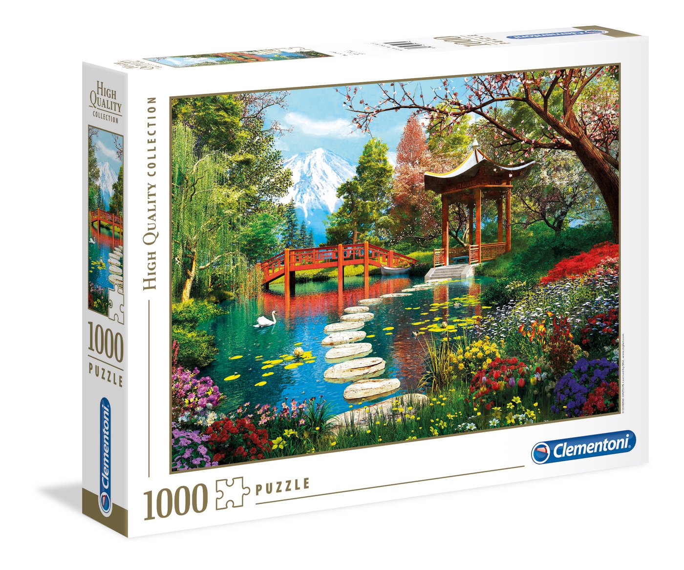 High Quality Collection - 1000 Teile Puzzle - Fuji Garten