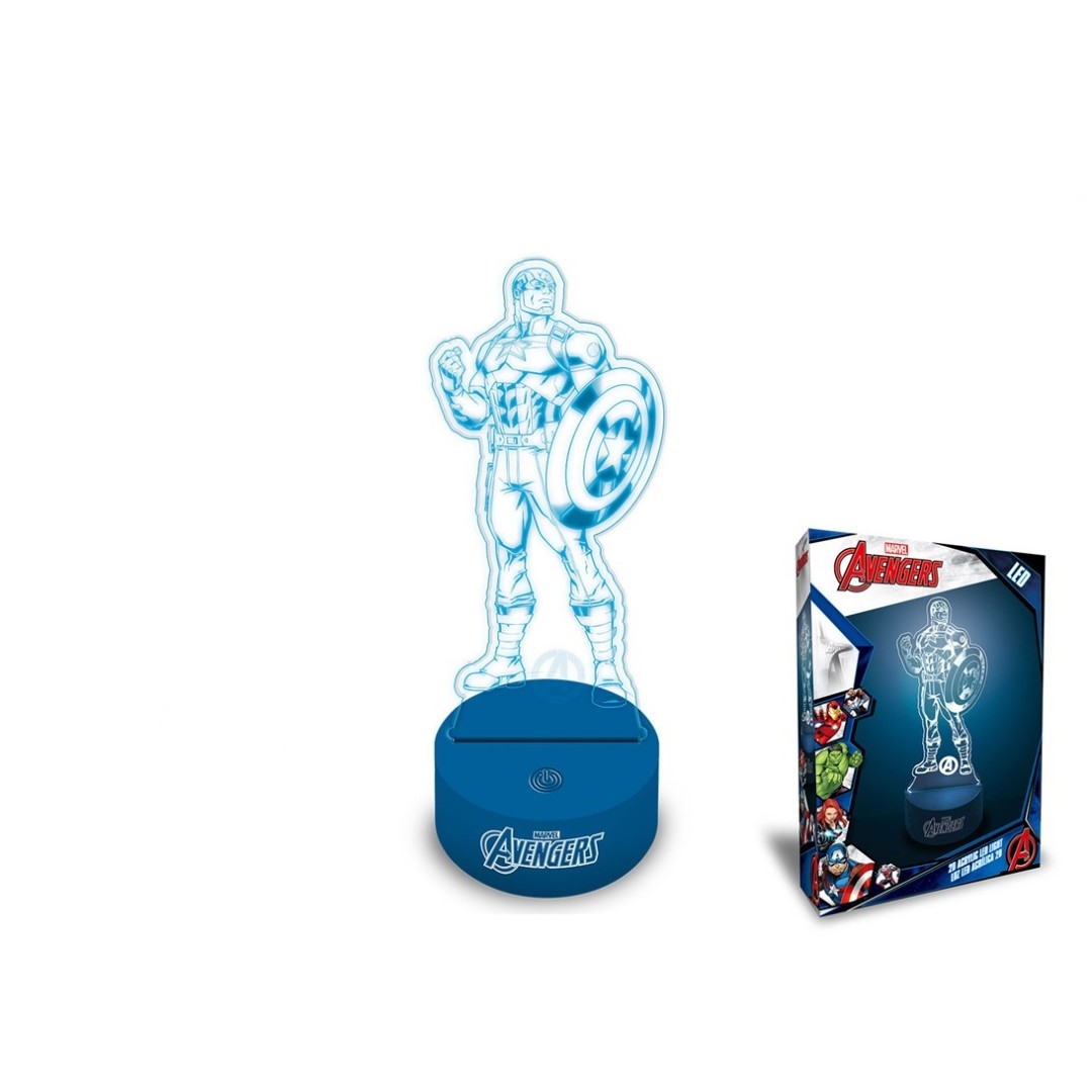 Marvel Avengers - Acryl Lampe - Marvel Avengers Figur