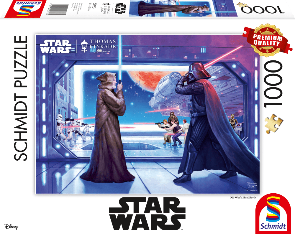 Lucas Film, Star Wars, Obi Wan's Final Battle - 1000 Teile Puzzle