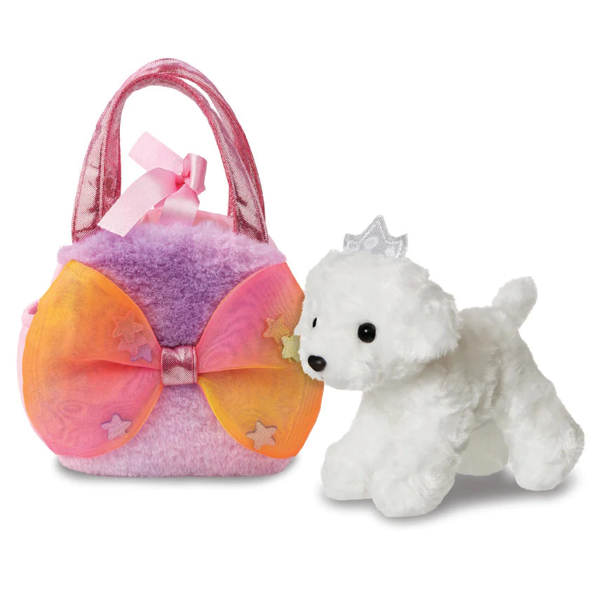 Fancy Pals - Big Bow Princess Puppy - ca. 20 cm Plüschfigur