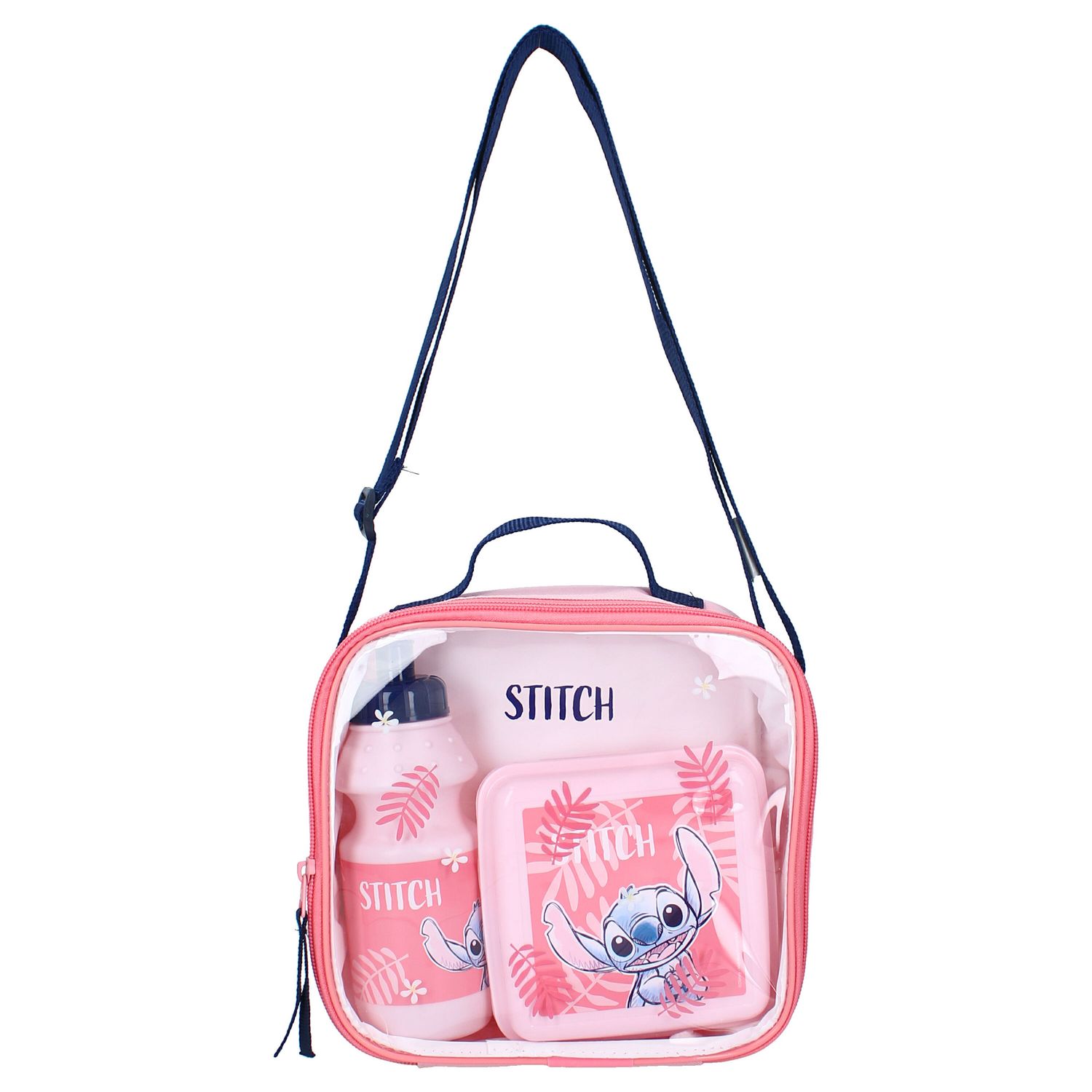 Disney Stitch - Lunchtasche "Squeeze The Day" - 2er Set