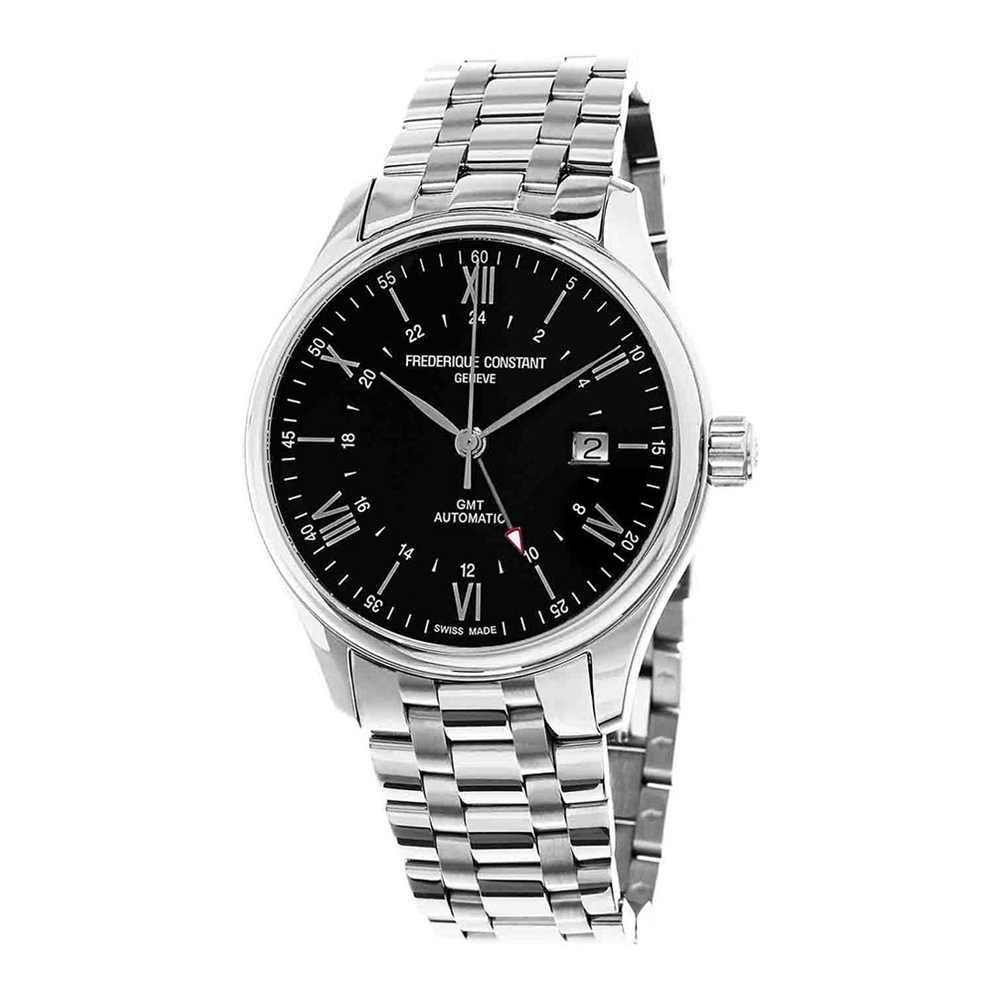 Frederique Constant Classic Index GMT Automatik FC-350B5B6B Herrenuhr