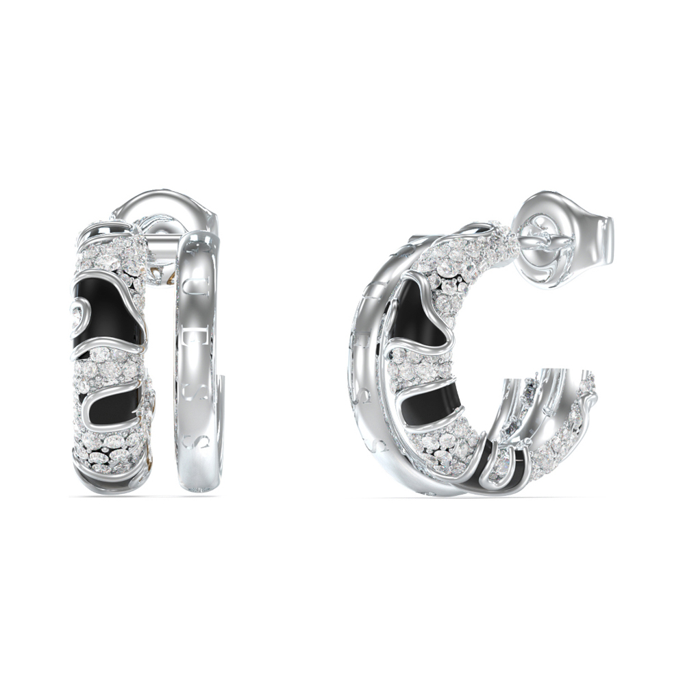 Guess Damenohrstecker JUBE05193JWRHBKTU