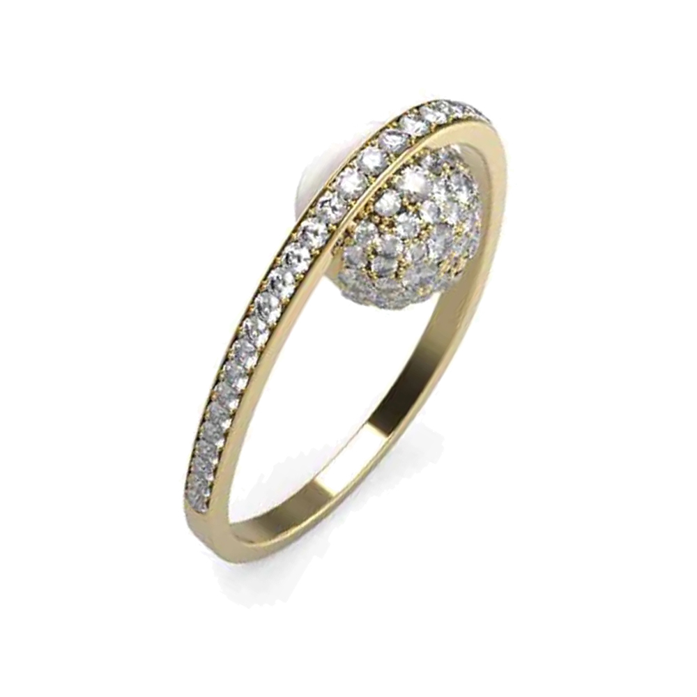 Guess Damenring JUBR04454JWYG58