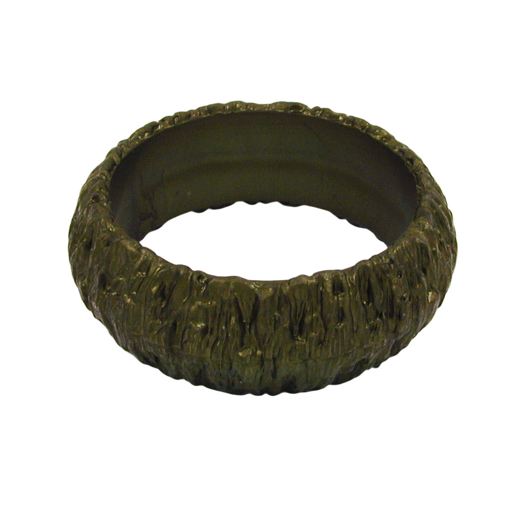 Armreif 87x28mm Borke oliv-metallic (oliv - grün)