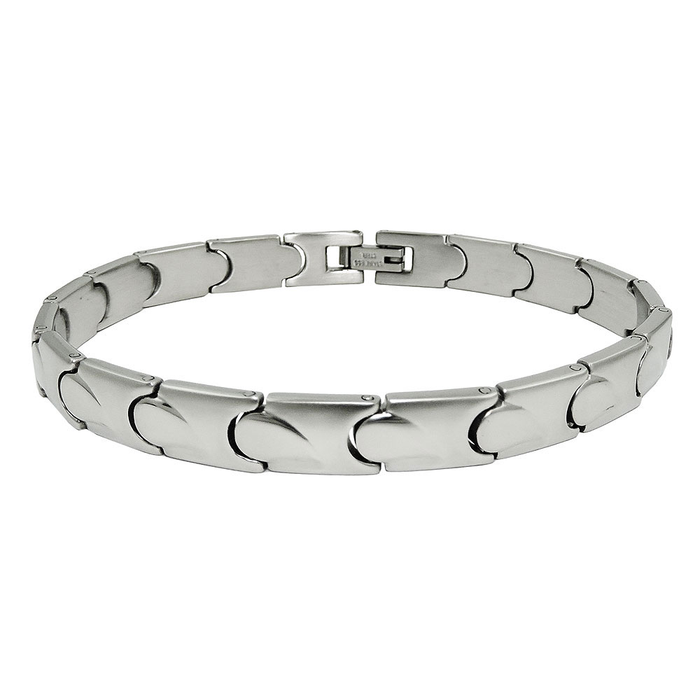 Armband 7,7mm Glieder Damenarmband Edelstahl 20cm (Länge 20,5cm)