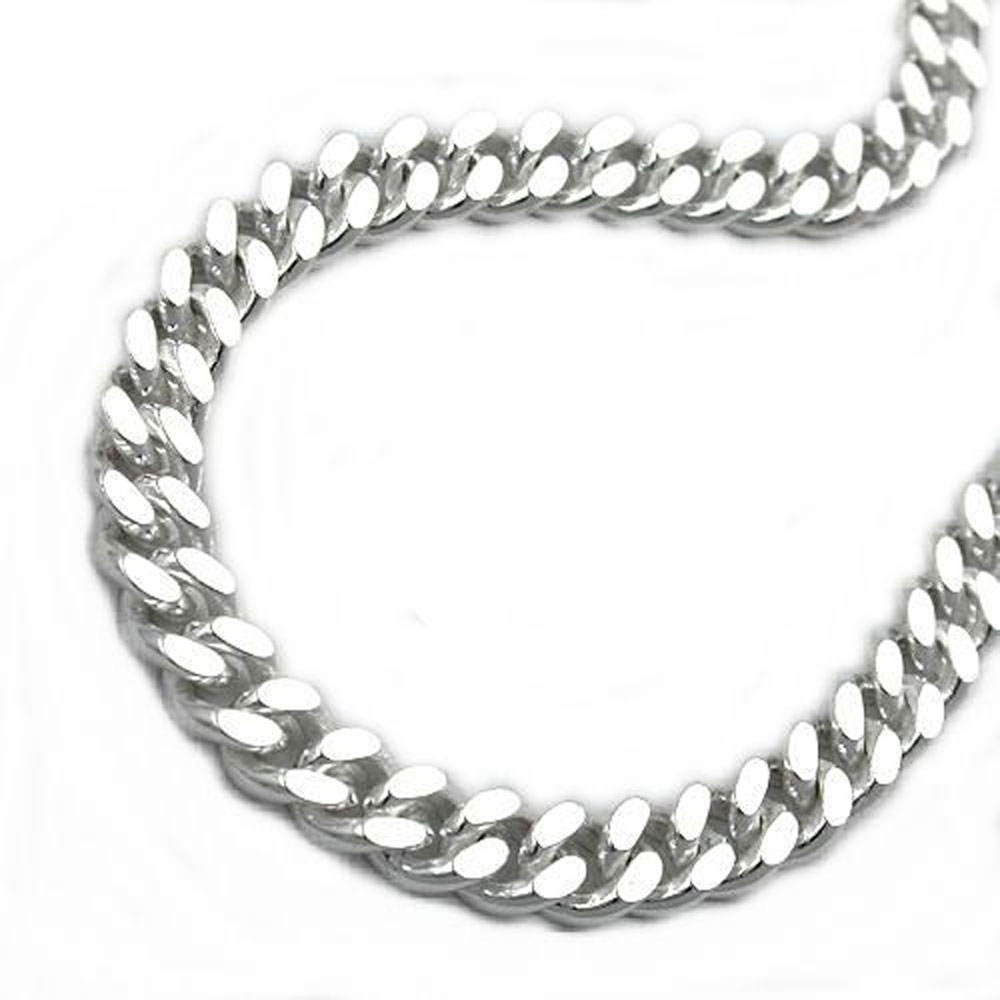 Armband 4mm Panzerkette Silber 925 19cm (Länge 19cm)