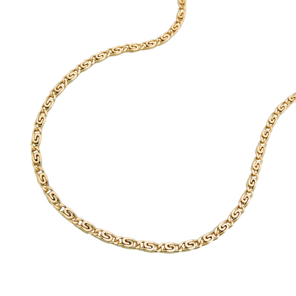 Kette 1,2mm S-Panzer 14Kt GOLD 42cm (Länge 42cm)