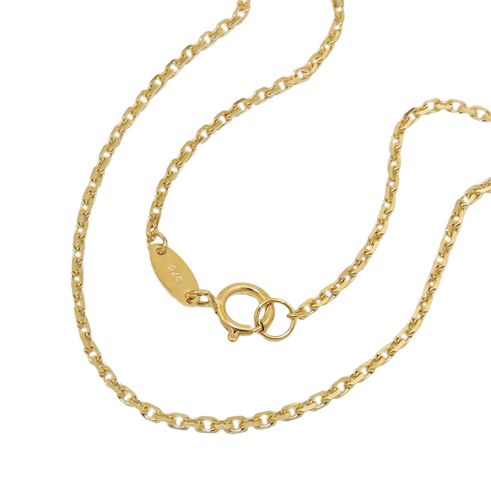 Kette 1,3mm Ankerkette 9Kt GOLD 45cm (Länge 45cm)