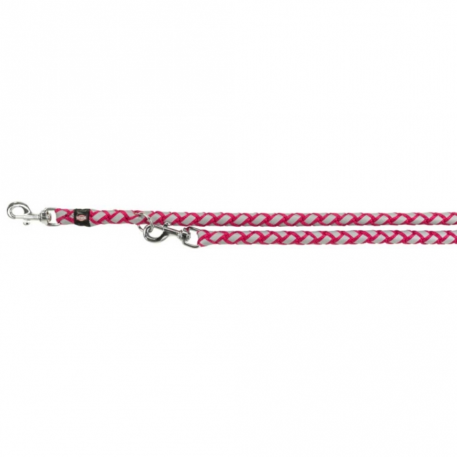 Trixie Verlängerungsleine Cavo Reflect - Fuchsia - 18mm / 2m