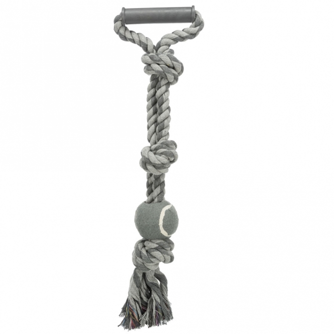 Trixie Spieltau mit Tennisball - 50 cm