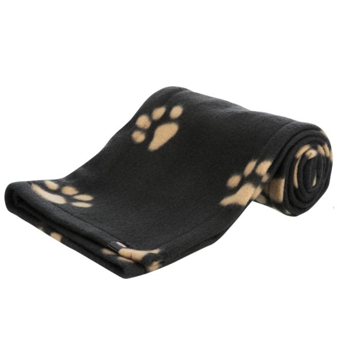 Trixie Fleecedecke Beany - 100 × 70 cm - schwarz
