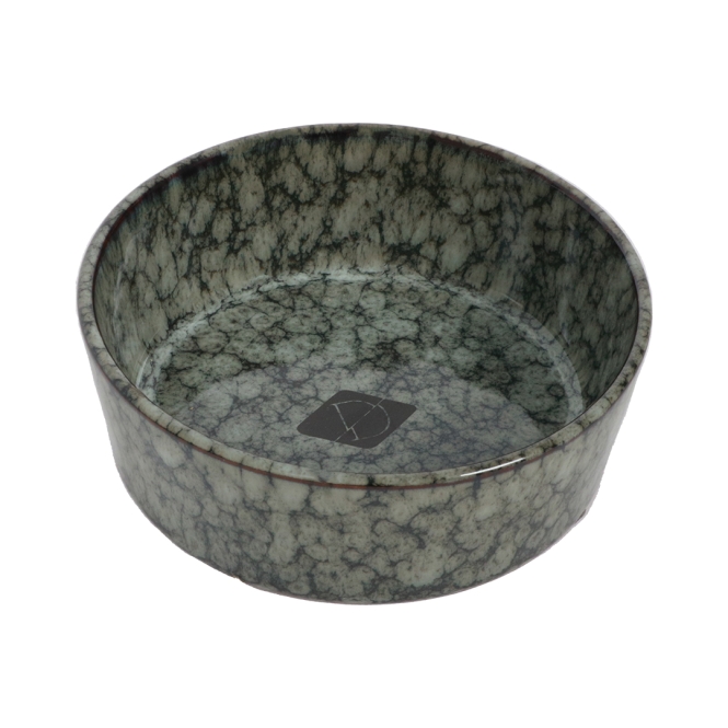 D&D Trendy Napf Jasper green marble - 20 cm