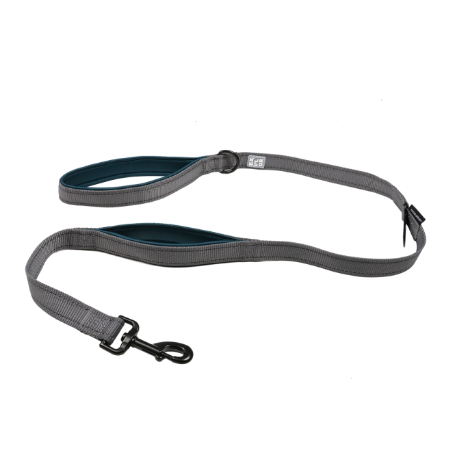 Duvoplus EXPLOR Ultimate Fit On-The-Road-Leine Classic - petrol blue - 130cm - 16mm