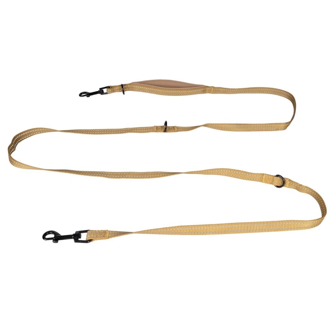 Duvoplus Trainingsleine EXPLOR Ultimate Fit Classic - honey gold - 220cm - 25mm