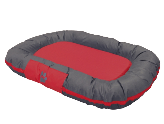 Nobby Hundekissen Reno - rot - 80 x 58 x 10 cm