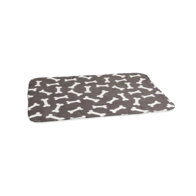 Karlie Flamingo Fleecedecke Milda - 100 x 70 cm - Grau