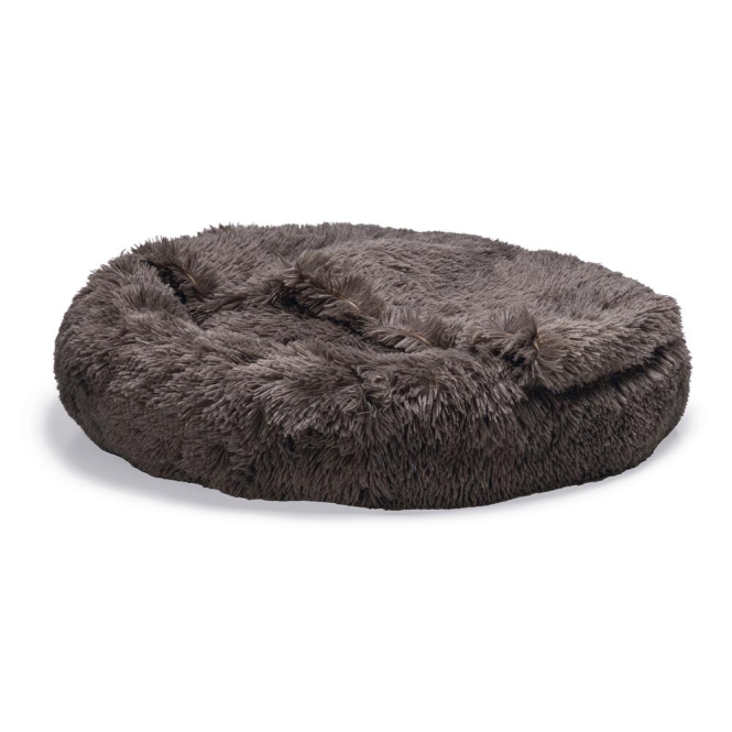 Beeztees Kuschelbett Yala - Braun - 80cm
