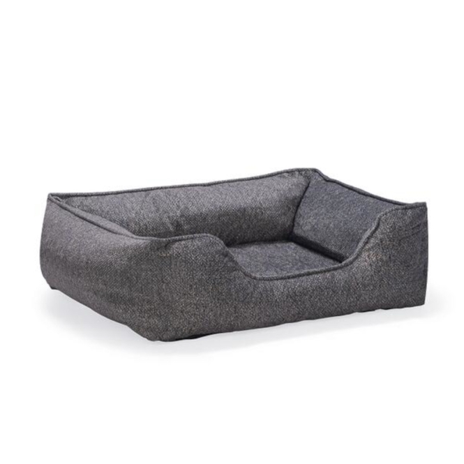 Beeztees Orthopädisches Hundebett Mua - Grau/Braun - 60x50x5cm