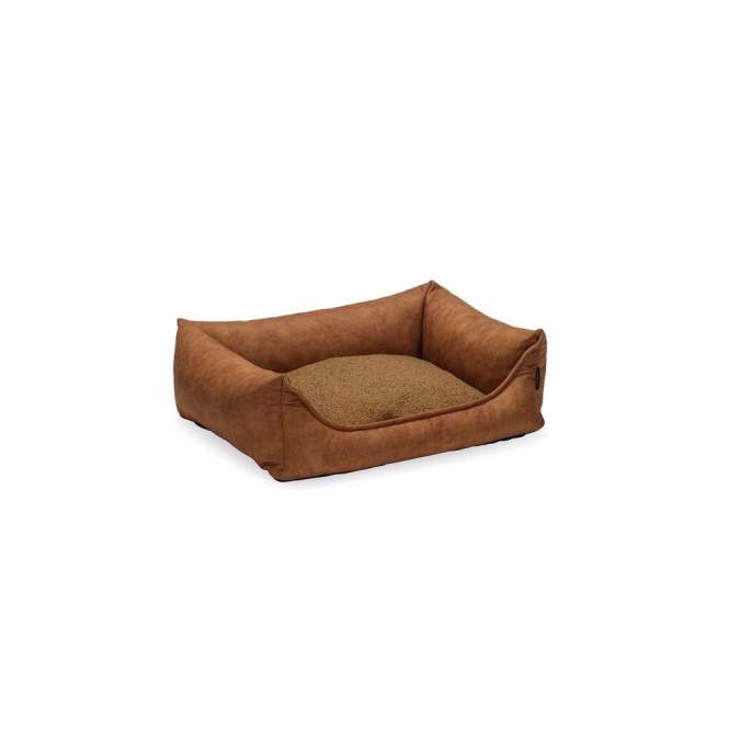 Beeztees Orthopädisches Hundebett Lua - Cognac - 70x50x21,5cm