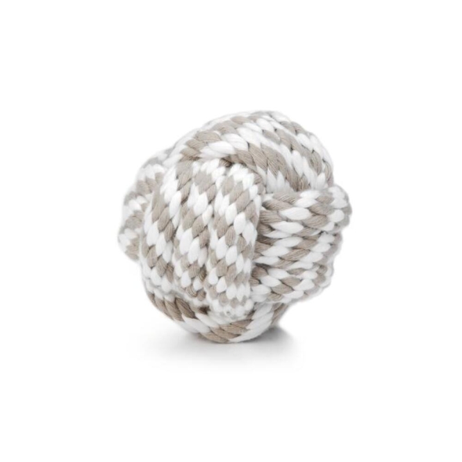 Beeztees Tauball beige/weiss - 10cm