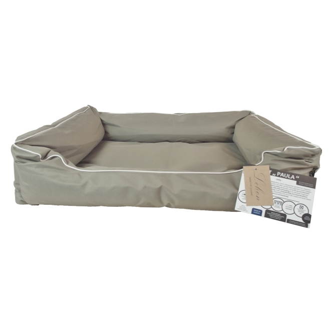 Lebon Hundebett Paula 2 - 100x75cm - Dunkelbeige