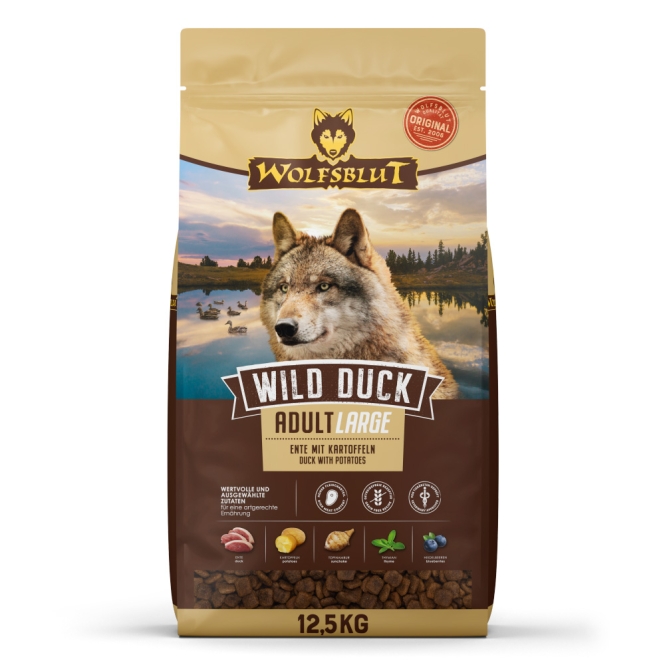 Wolfsblut Wild Duck Large Breed - 12,5 kg