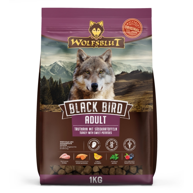 Wolfsblut Black Bird Adult - 1 kg