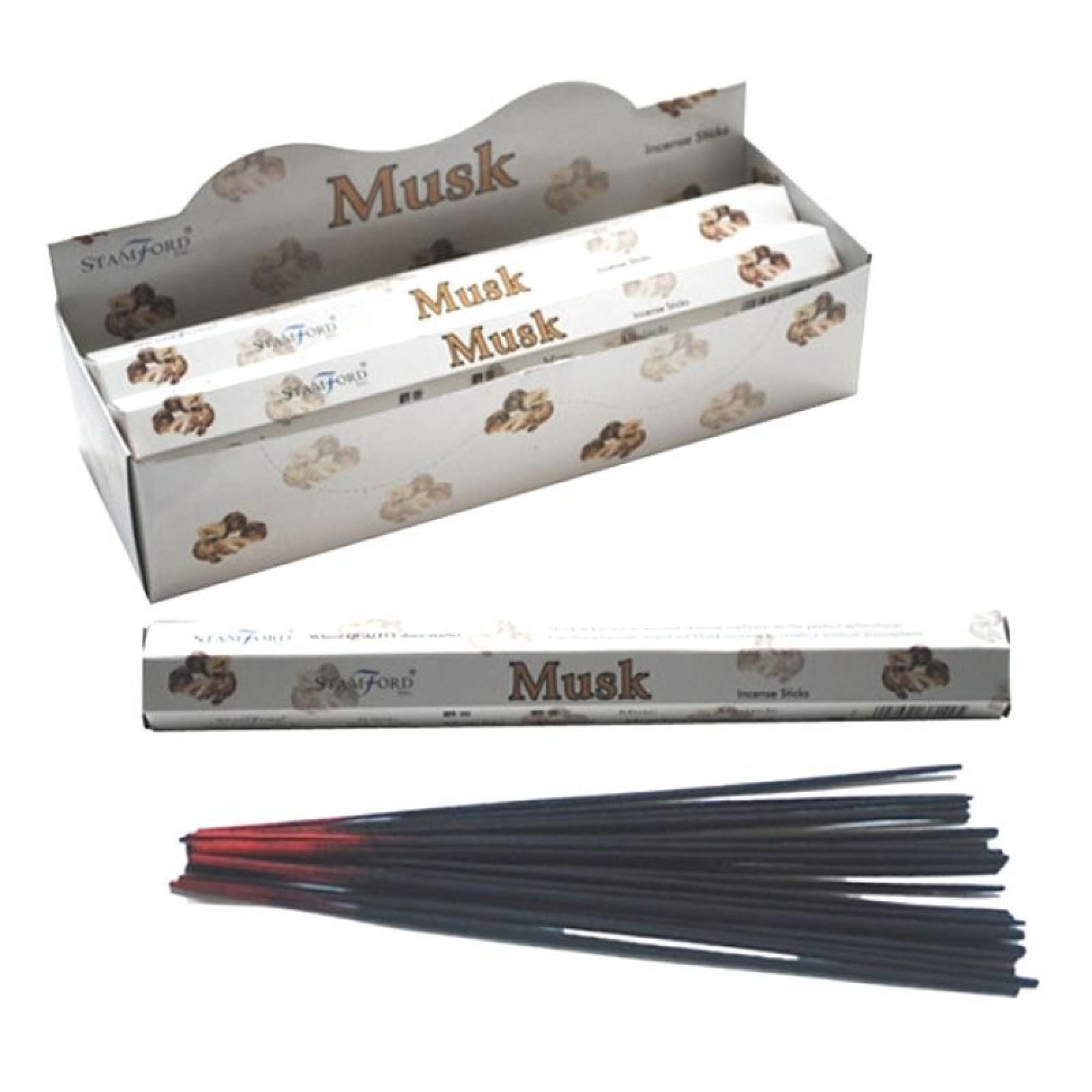37142 Stamford Premium Zauber Räucherstäbchen, Moschus (pro Verpackung)