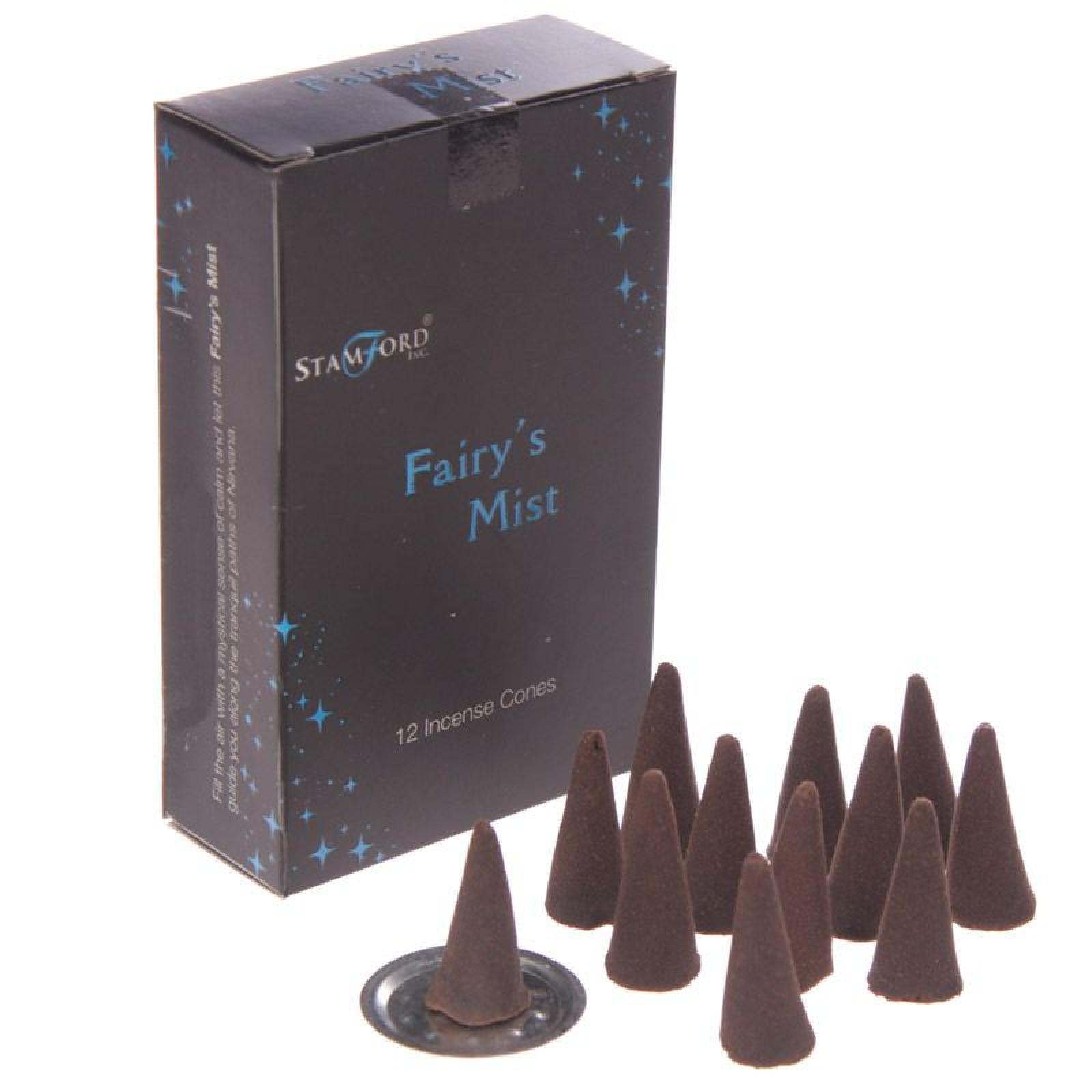 Stamford Black Räucherkegel -Feendunst 37178 (pro Verpackung)
