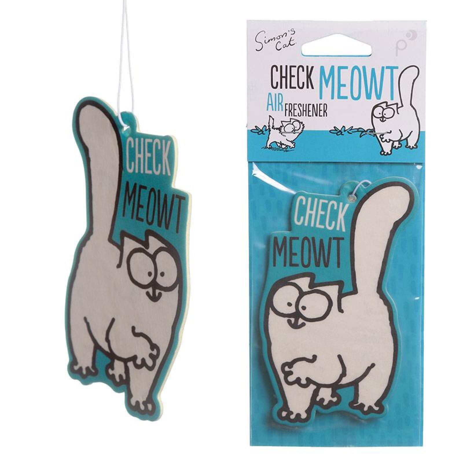 Simon's Cat Check Meowt Katze Auto-Lufterfrischer (pro Stück)