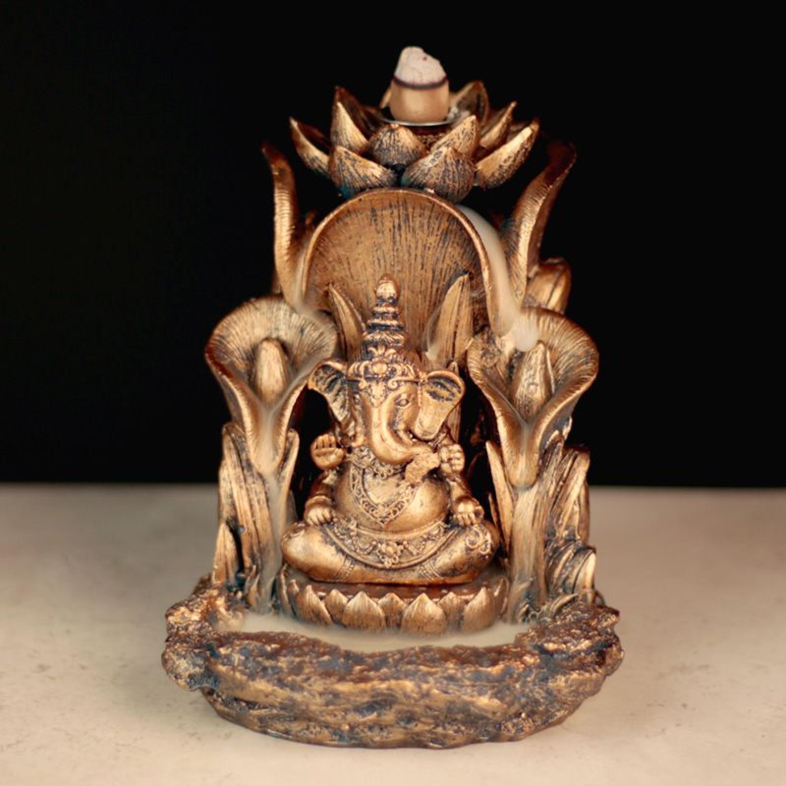 Ganesh Lotos Backflow Rückfluss Räuchergefäß