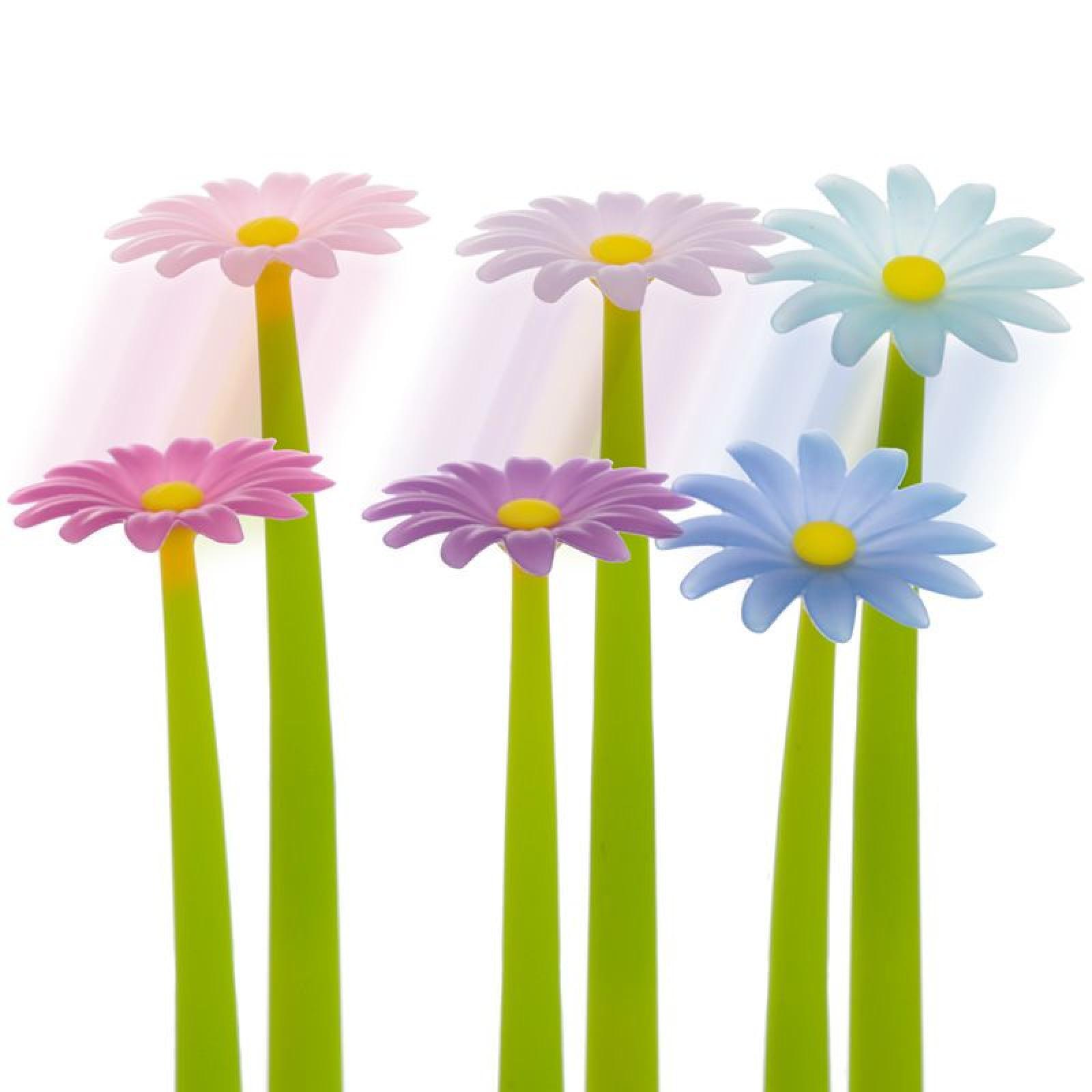 UV Farbwechsel Ganseblümchen Kugelschreiber feine Spitze (pro Stück)