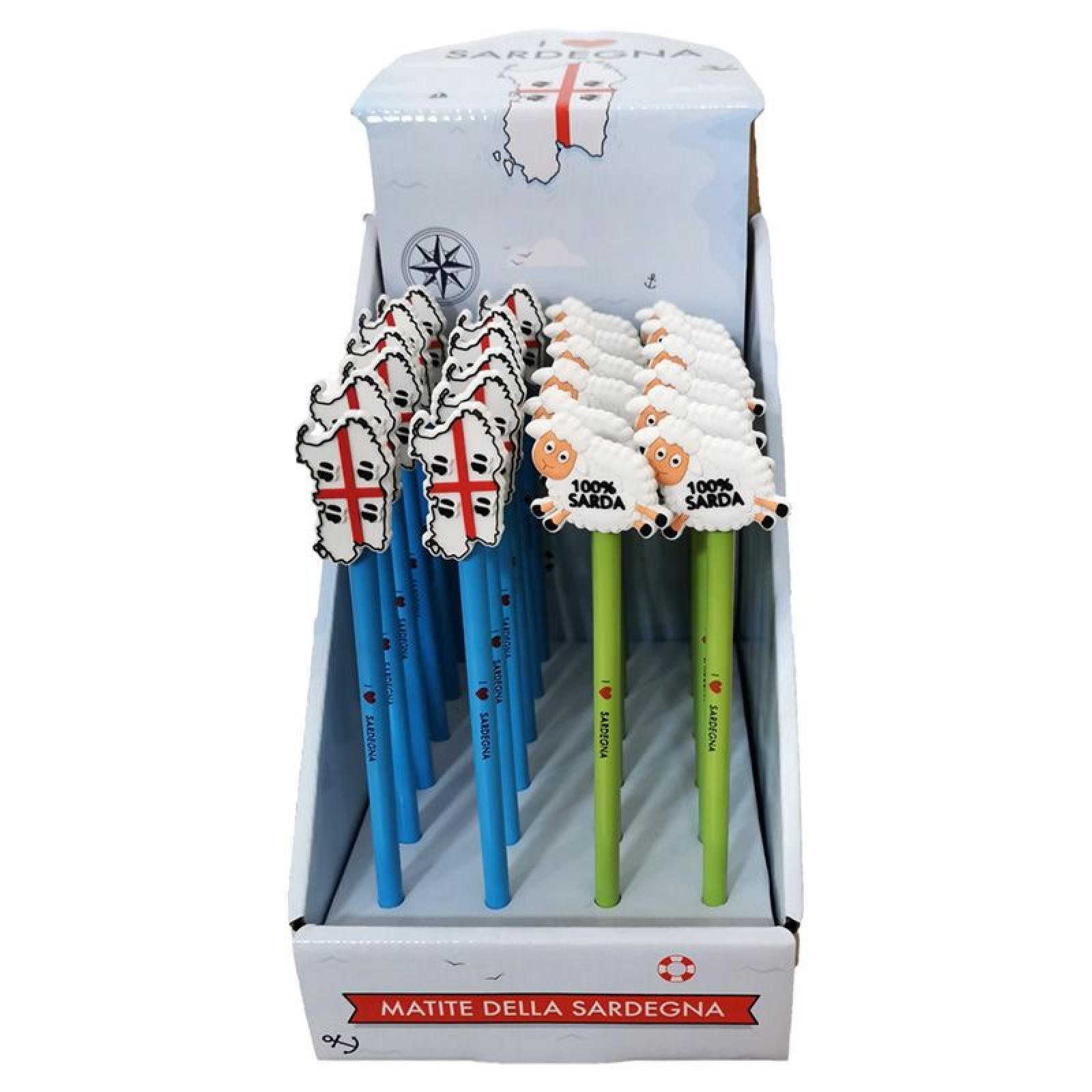 Sardegna Bleistift mit PVC Topper (pro Stück)