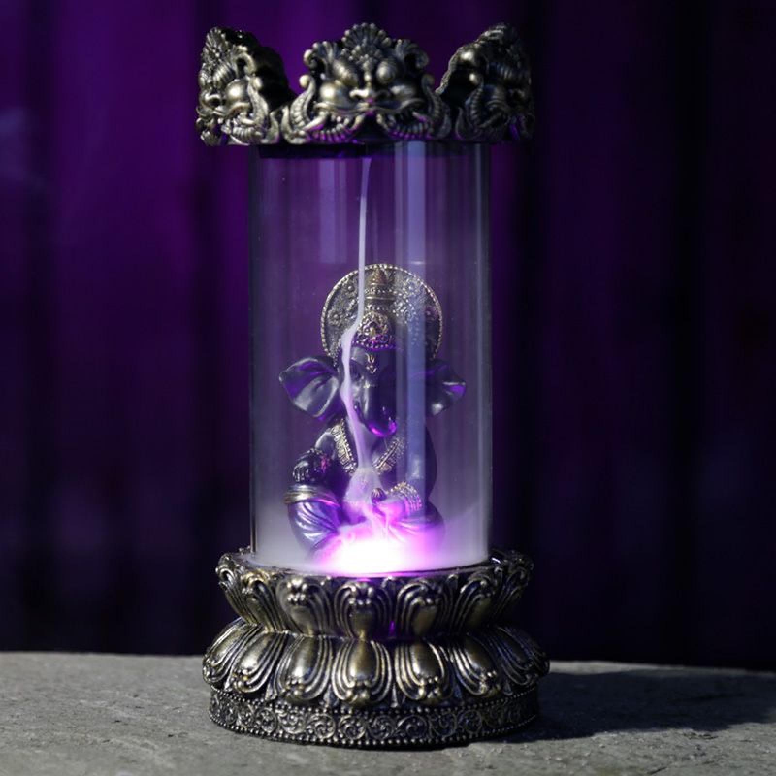 Ganesh LED Backflow Rückfluß Räucherstäbchenhalter