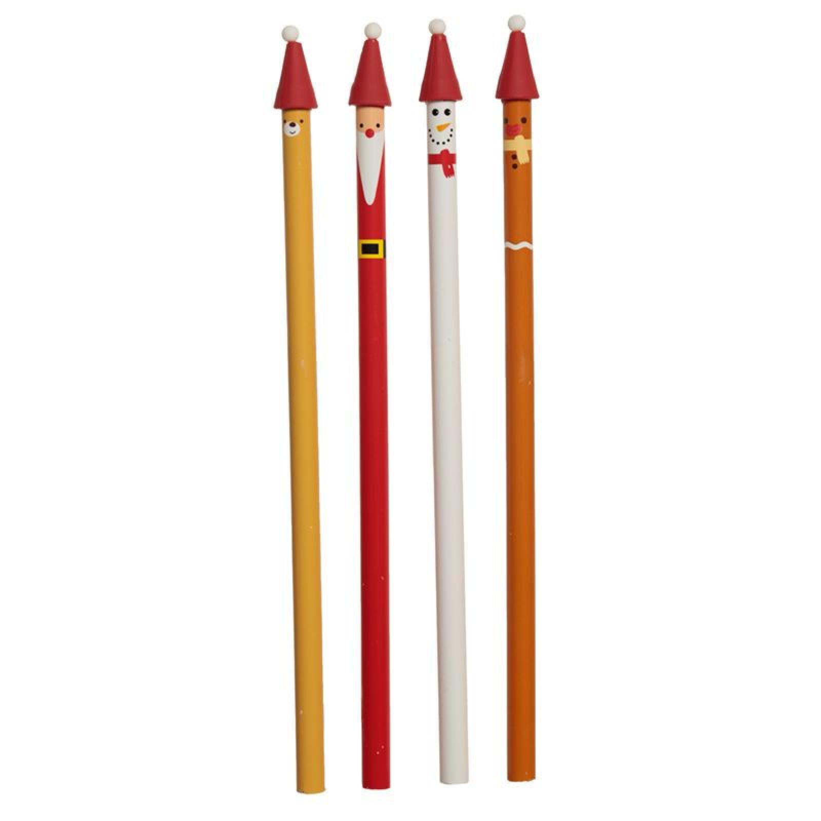 Weihnachten Figuren Bleistift (pro Stück)