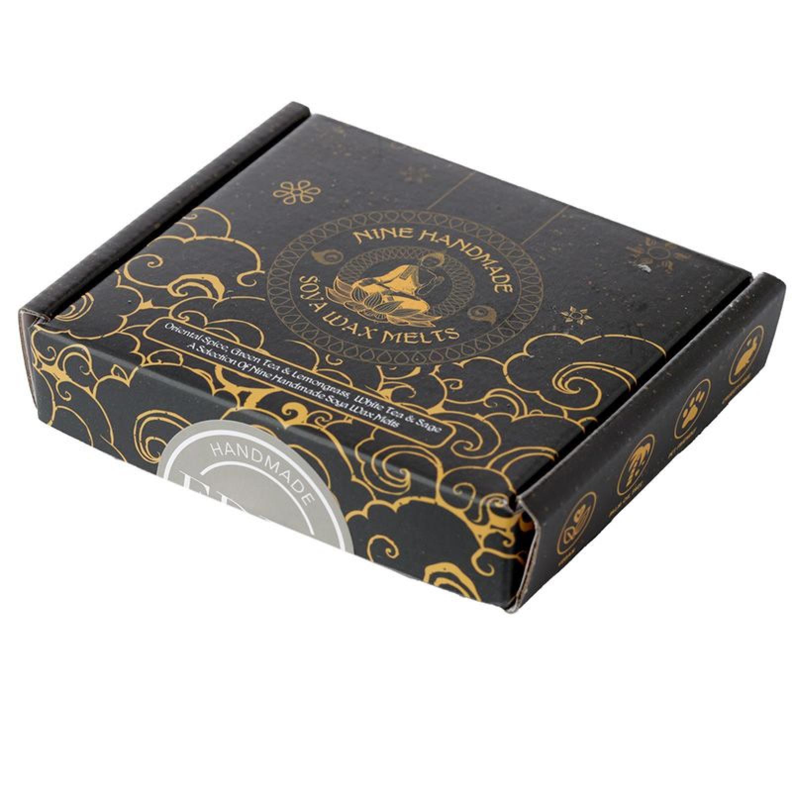 9er Set Handgemachte Soja- Duftwachs Melts - Buddha