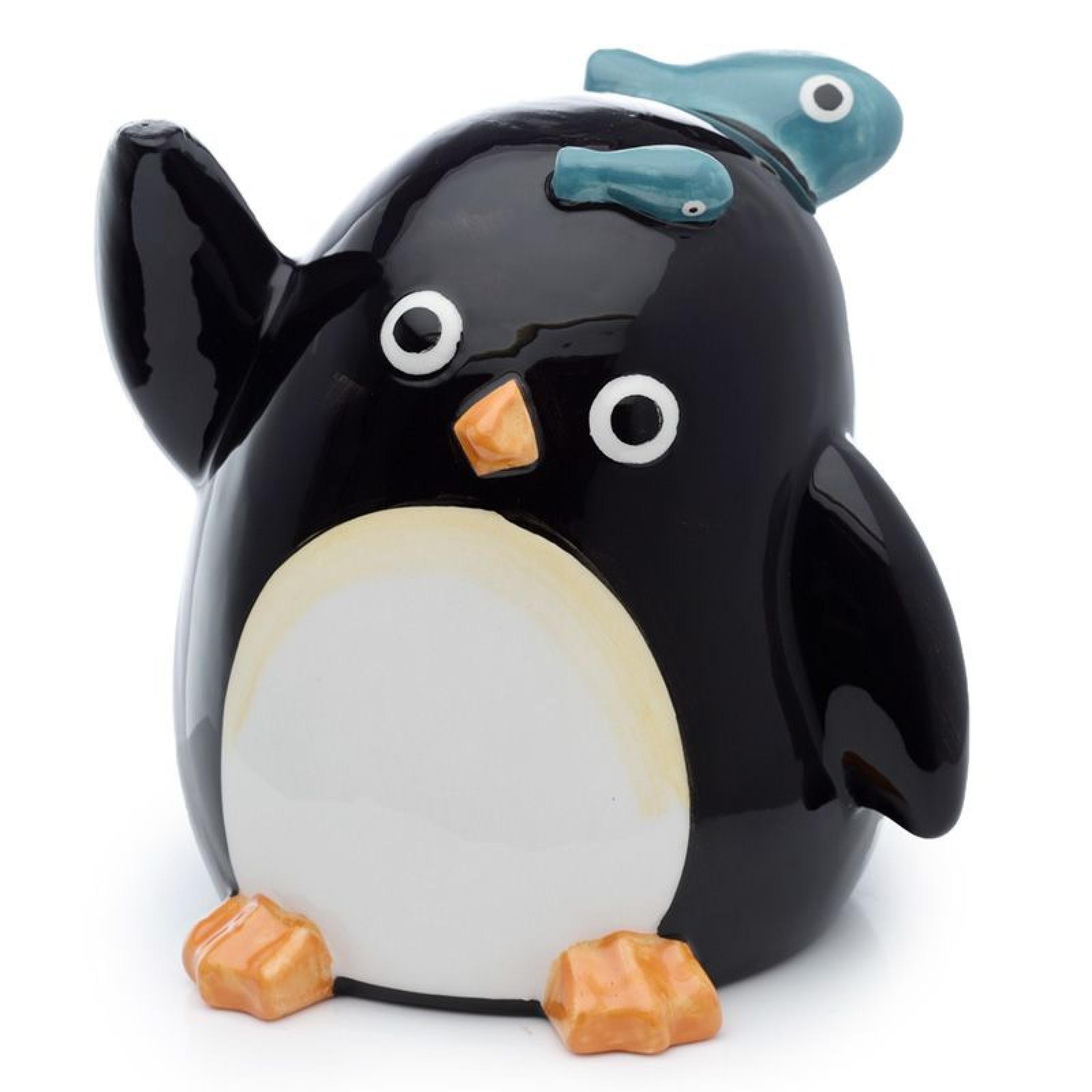 Huddle Pinguin Umgedrehter Becher aus Dolomit-Keramik