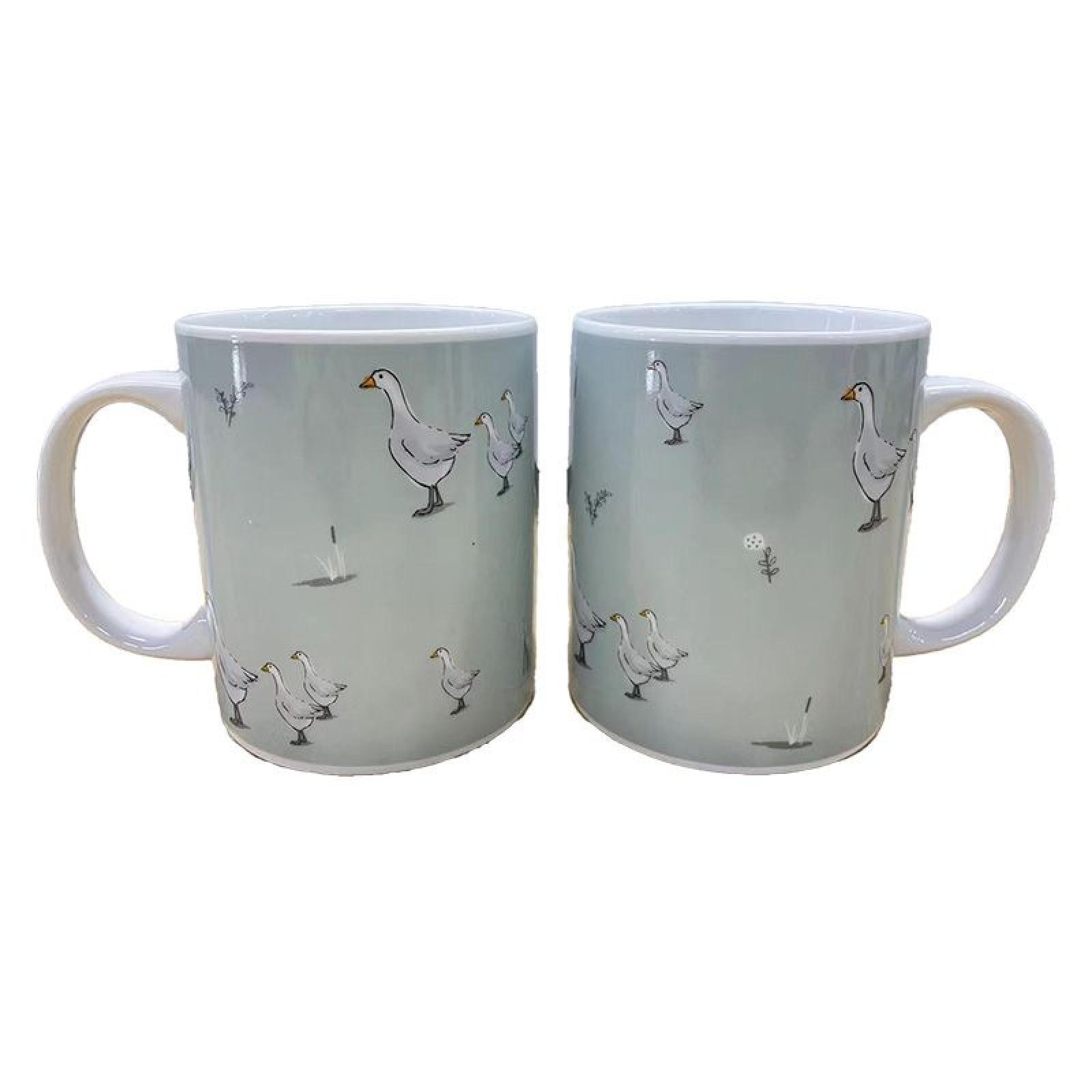 Willow Farm Gänse Tasse aus Porzellan