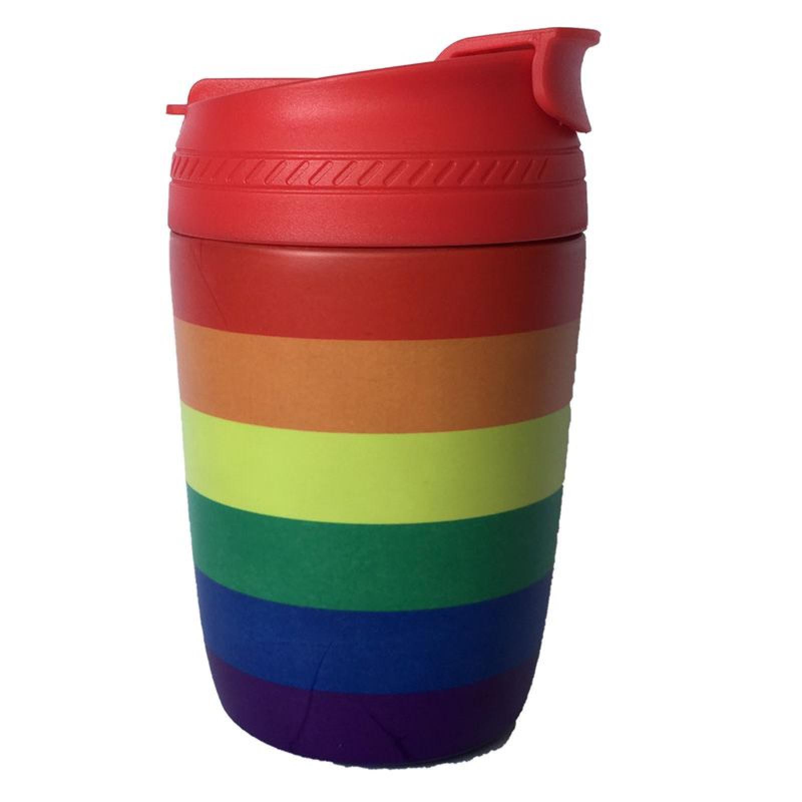 Somewhere Regenbogen Thermobecher für Essen & Trinken 380ml