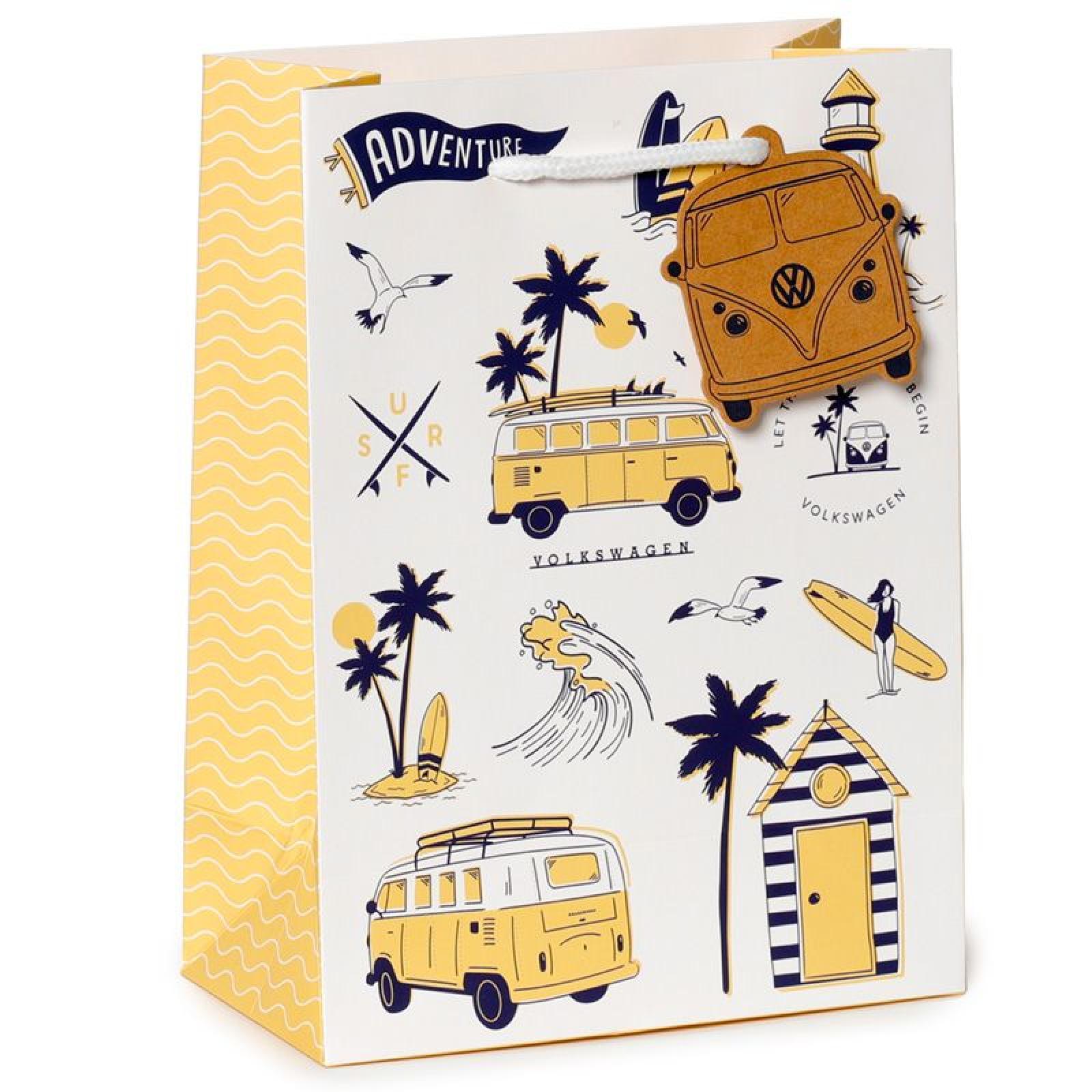 Volkswagen Bulli VW T1 Explore Gift Bag - (M) (pro Stück)