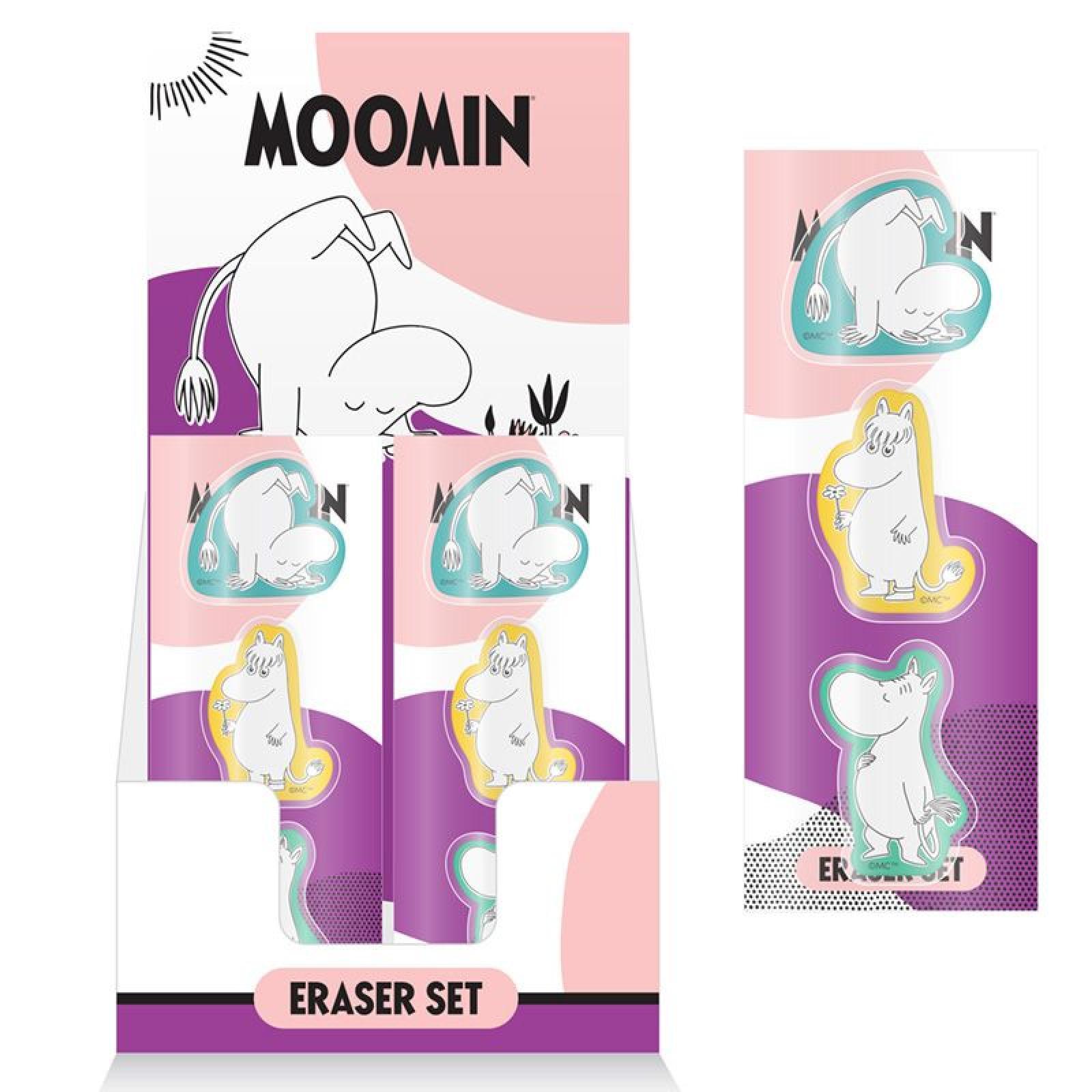 Mumin Radiergummis 3er Set (pro Stück)