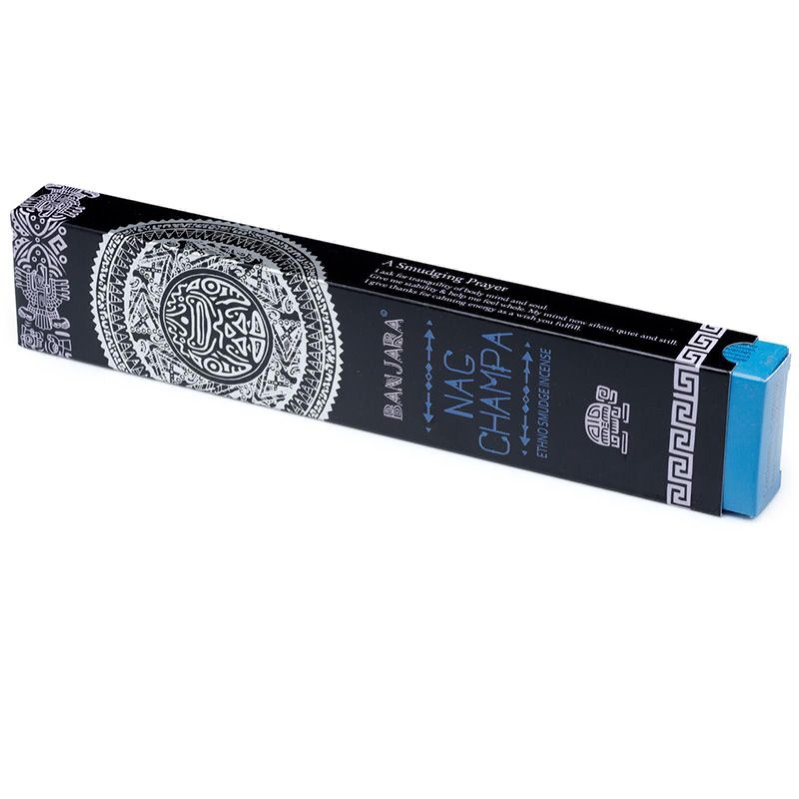 Banjara Ethno-Tribal Smudge Incense Räucherstäbchen - Nag Champa (pro Verpackung)