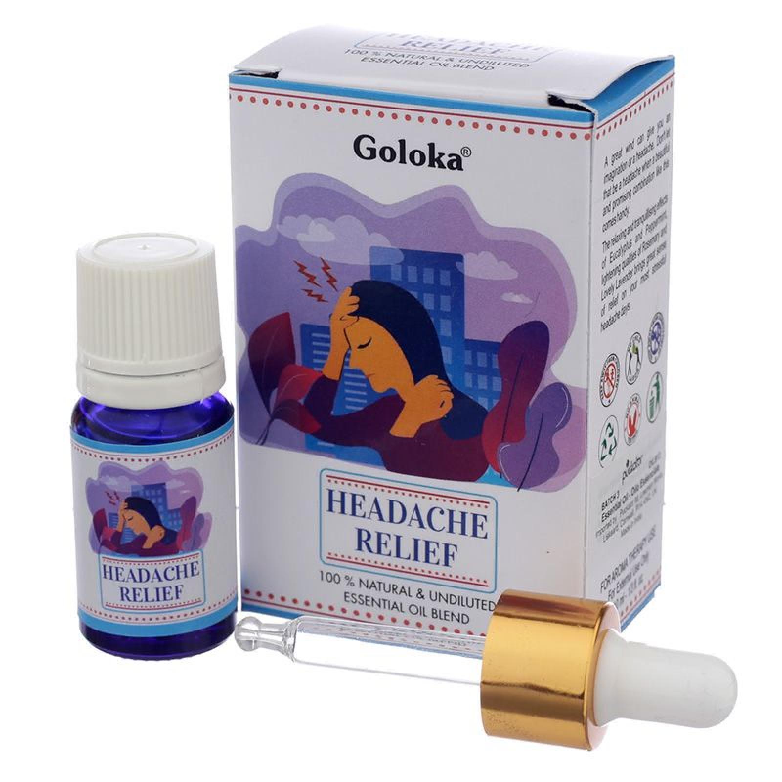 Goloka Blend ßtherisches Öl Headache Relief (pro Stück)
