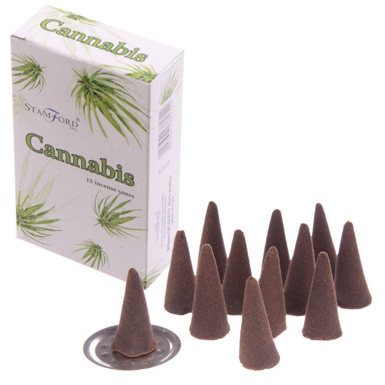 Stamford Räucherkegel - Cannabis 37172